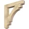 Ekena Millwork Merced Craftsman Rough Sawn Bracket, Douglas Fir, 4"W x 28"D x 28"H BKT04X28X28MRC04RDF - alternate 1